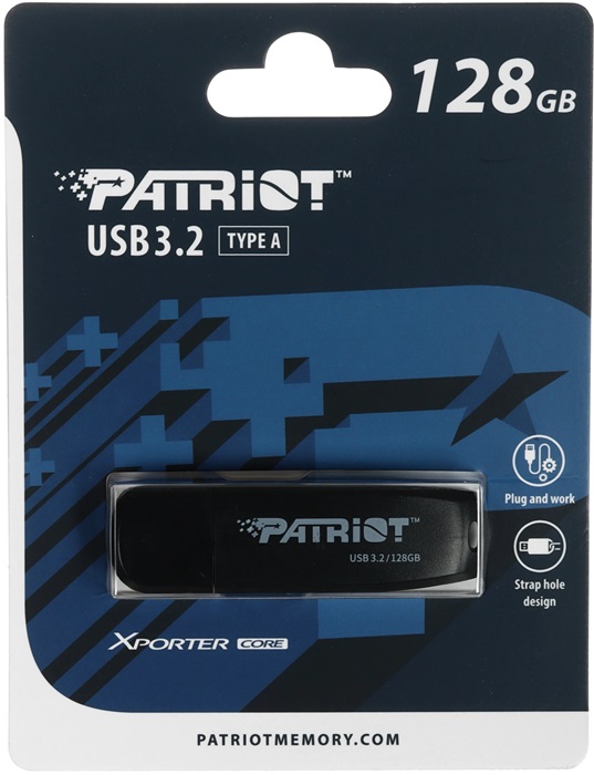 USB-флэш 128 ГБ Patriot Xporter Core - Миниатюра 1
