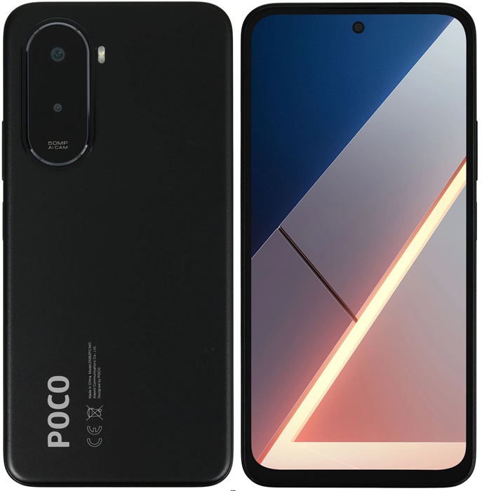 Смартфон POCO M7 8/256Гб Black - Миниатюра 1