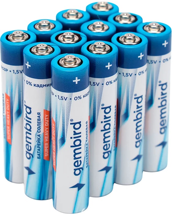 Батарейка AAA Gembird GB-R03P-12F - Миниатюра 1