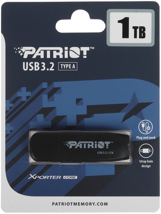 USB-флэш   1 ТБ Patriot Xporter Core - Миниатюра 1