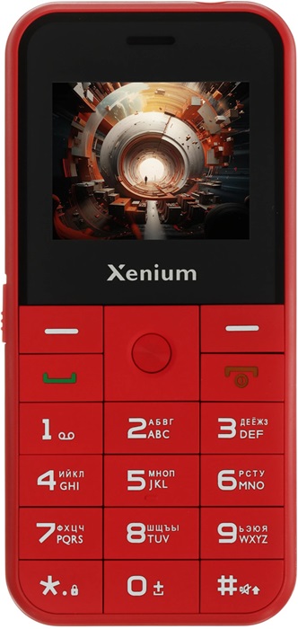 Мобильный телефон Philips Xenium X718 Red - Миниатюра 1