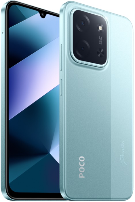 Смартфон POCO C85 6/128Гб Green - Миниатюра 1