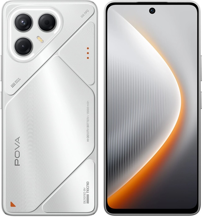 Смартфон Tecno Pova 7 5G 8/256Gb Magic Silver - Миниатюра 1