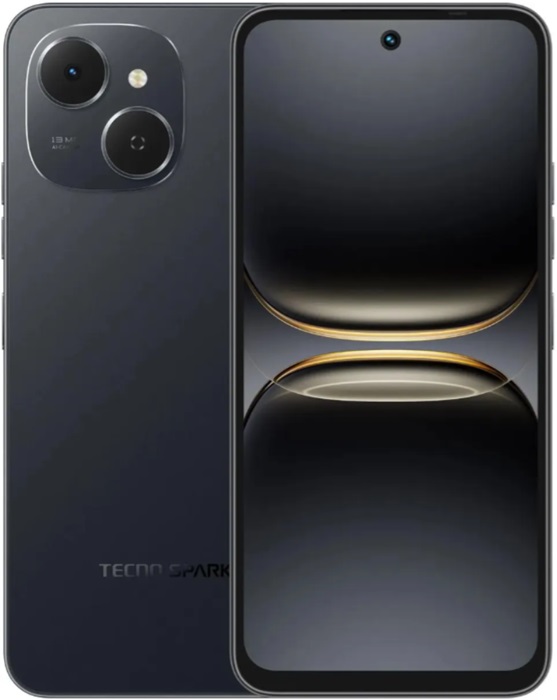 Смартфон Tecno Spark 40C 8/256Gb Ink Black - Миниатюра 1