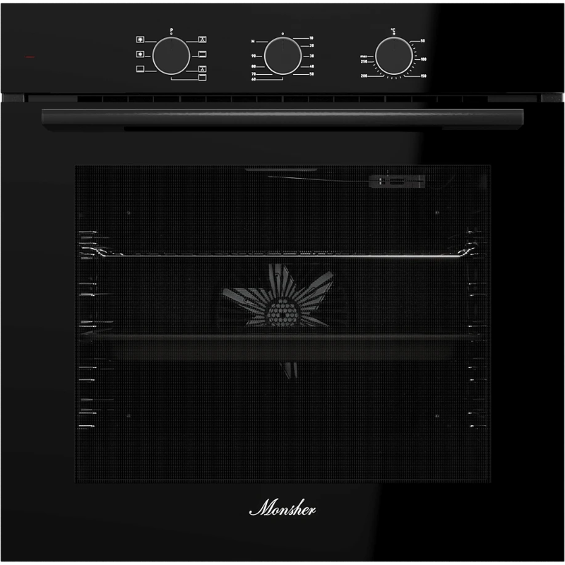 Духовой шкаф MONSHER MONSHER MOE 6007 Noir - Миниатюра 1