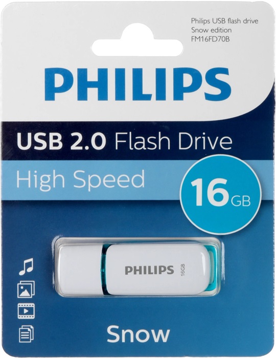 USB-флэш 16 ГБ Philips SNOW2.0 - Миниатюра 1