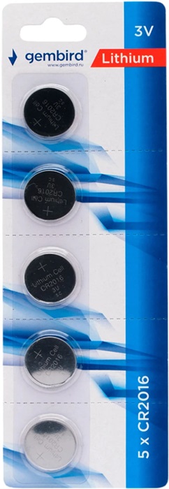 Батарейка 2016 Gembird - Миниатюра 1
