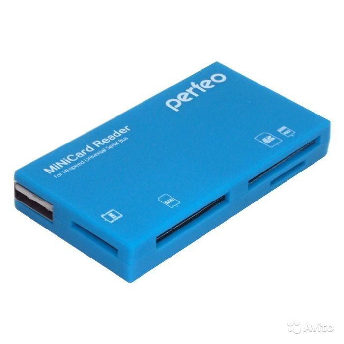 Карт-ридер USB Perfeo - Миниатюра 1