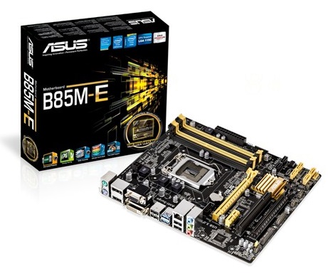 Материнская плата intel B85 Asus B85M-E