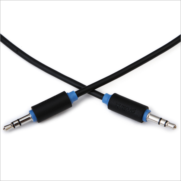 Кабель аудио jack 3.5/jack 3.5 ProLink Black