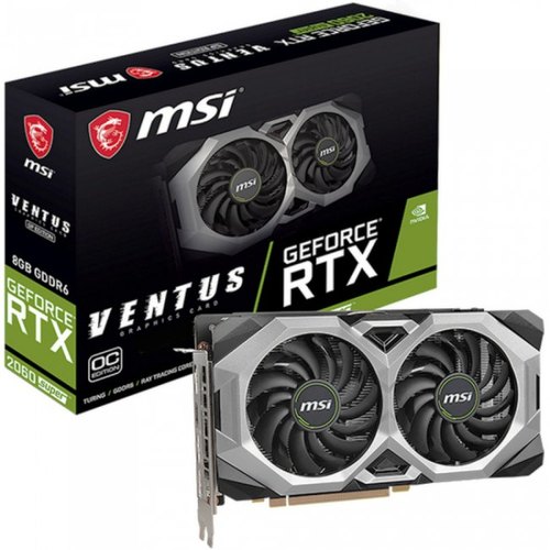 Видеокарта nVidia RTX 2060 SUPER MSI RTX 2060 SUPER VENTUS XS C OC - Миниатюра 1