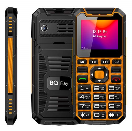 Мобильный телефон BQ Ray Black Orange - Миниатюра 1