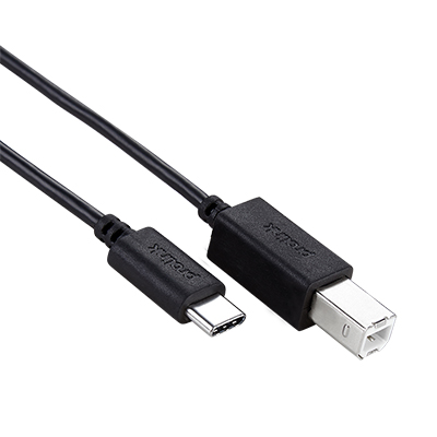 Кабель AM/BM Type-C ProLink Black