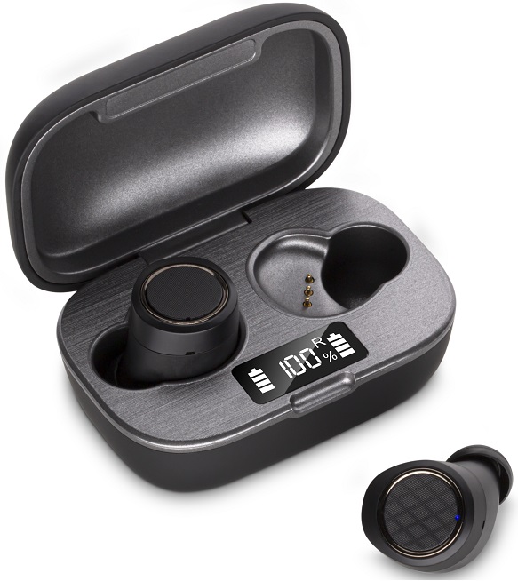 TWS-наушники Accesstyle Saffron Black - Миниатюра 1