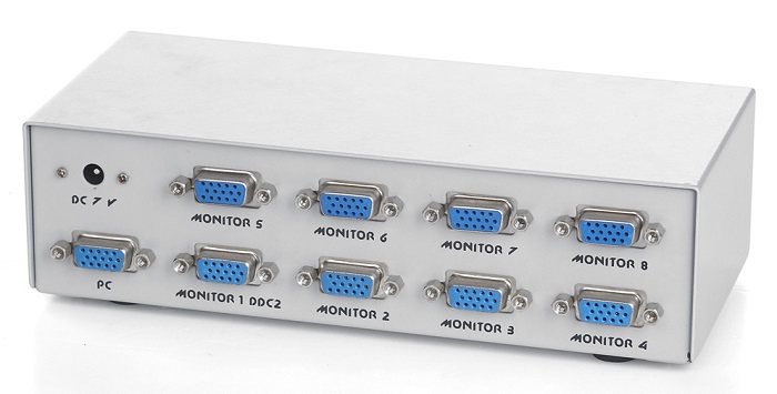 Видеосплитер VGA Cablexpert GVS128 - Миниатюра 1