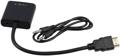 Переходник HDMI-VGA Cablexpert (A-HDMI-VGA-03); 19M/15F, Jack3.5