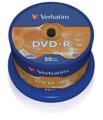 Диск DVD-R Verbatim Matt Silver (43548);