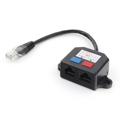 Переходник Cablexpert UTP (NCA-SP-01A); RJ-45 -