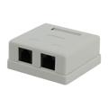 Розетка RJ-45/RJ-11 Cablexpert (NA-TA/1); UTP; 2