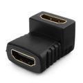 Переходник HDMI-HDMI Cablexpert (A-HDMI-FFL); 19F/19F; чёрный;
