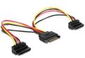 Кабель питания SATA Cablexpert (CC-SATAM2F-02); 15pin/2x15pin;