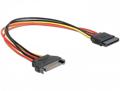 Кабель питания SATA Cablexpert (CC-SATAMF-02); 15pin/15pin;