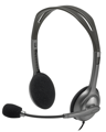 Наушники с микрофоном Logitech H111 (981-000593/981-000594);