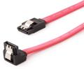 Кабель SATA Cablexpert (CC-SATAM-DATA90-0.8M); 7pin/7pin,защёлка,угловой; 0.8