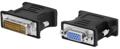 Переходник DVI-VGA Sven (SV-015534); 29M/15F; чёрный
