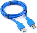 Кабель AM/AM USB 3.0 Cablexpert (CCP-USB3-AMAM-1M);