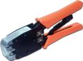 Обжимной инструмент Lanmaster TWT-CRI-568R; RJ-11/12/45; оранжевый
