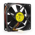 Вентилятор 80мм Gembird FANCASE/BALL; подшипник; 2600