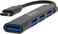 USB-хаб TypeC Ritmix CR-4401 Metal; 4