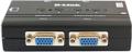 KVM-переключатель D-Link DKVM-4K/B3A; 4-портовый; VGA, PS/2