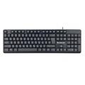 Defender Проводная клавиатура Daily HB-162 RU,черный,104