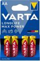 Батарейка AA Varta LONG LIFE MAX