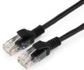 Патч-корд Cablexpert (PP10-1M/BK); RJ-45; UTP 5e;