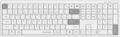 Клавиатура A4Tech Fstyler FBX55C White; ножничная;