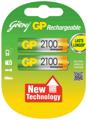 Аккумулятор AA 2100mAh GP (GP 210AAHC-2CR2);