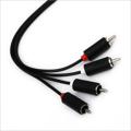 Кабель аудио 2xRCA/2xRCA ProLink Black (PB101-0500);