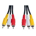 Кабель аудио 3xRCA/3xRCA Perfeo (R3101); 2